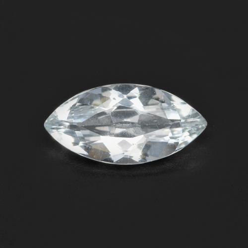 Голубовато-белый Топаз Камень - 1.7ct Фасетная Маркиза (ID: 580869)
