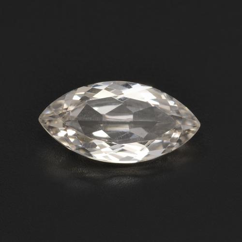 Warm White Topaz Gem - 2.2ct Marquise Facet (ID: 580872)
