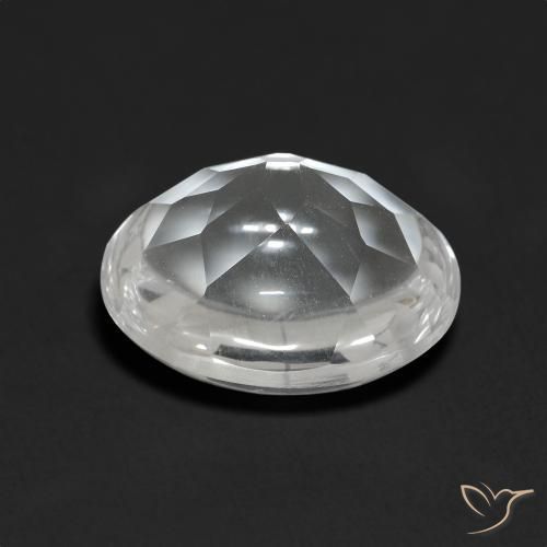 Topaz Gemstone in 12 x 10 mm (calibrated) Size for Sale, Topaz Stone in Clear White Color