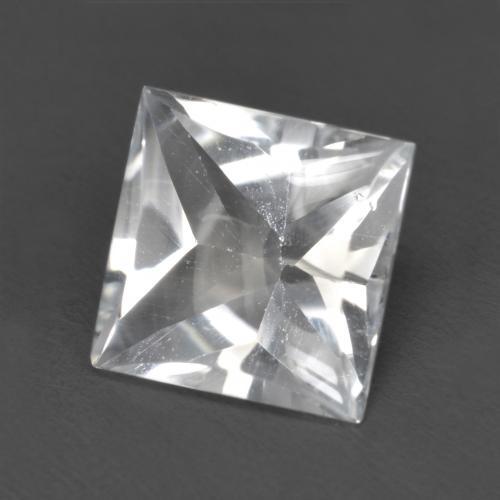 2.12 ct White Topaz Stone, Natural Topaz in Square Buff-Top Shape for Sale