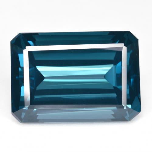 London Blue Topaz Gem - 39.8ct Octagon Step Cut (ID: 588854)