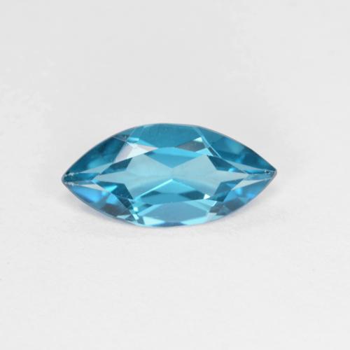 London Blue Topaz Gem - 1ct Marquise Facet (ID: 588879)