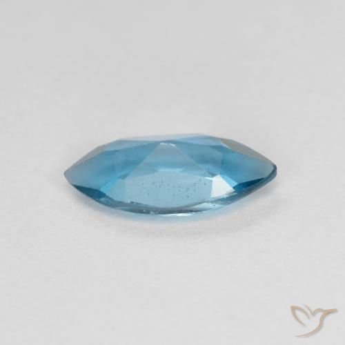 Topaz Gemstone in 10 x 4.9 mm Size for Sale, Topaz Stone in Swiss Blue Color