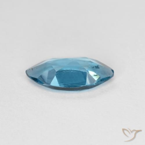 Topaz Gemstone in 9.9 x 4.9 mm Size for Sale, Topaz Stone in London Blue Color