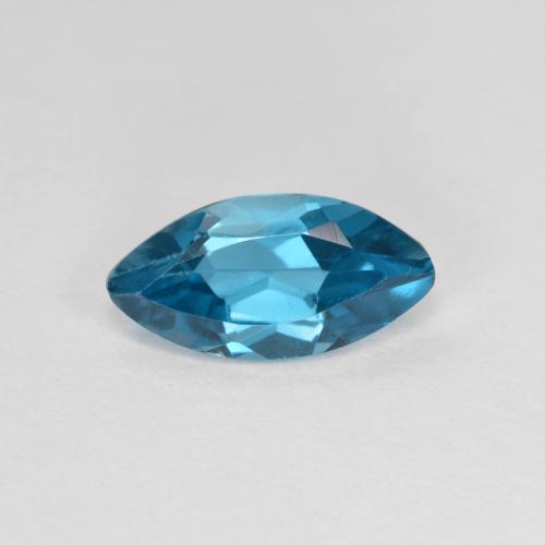 Swiss Blue Topaz Gem - 1.2ct Marquise Facet (ID: 589790)