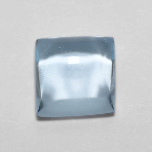 Sky Blue Topaz Gem - 1ct Square Cabochon (ID: 602419)