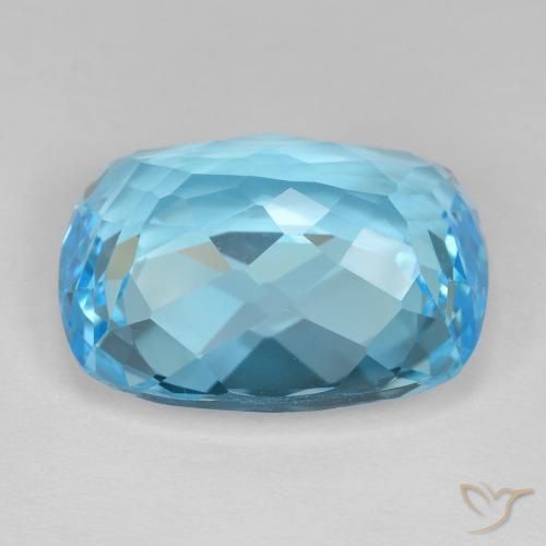 Topaz Gemstone in 20 x 15 mm (calibrated) Size for Sale, Topaz Stone in Swiss Blue Color