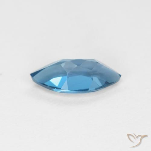 Topaz Gemstone in 9 x 4.6 mm Size for Sale, Topaz Stone in London Blue Color