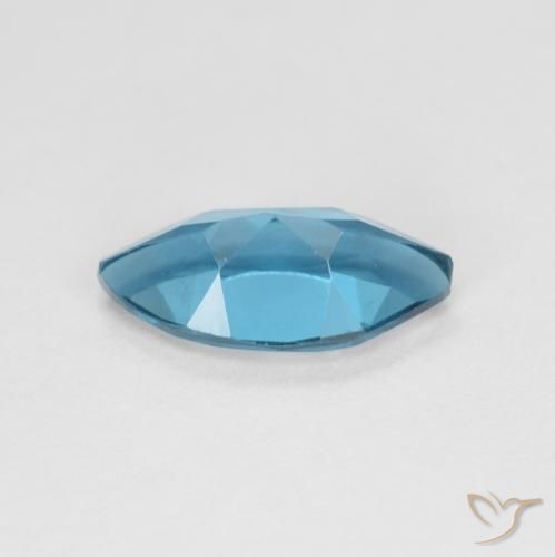 Topaz Gemstone in 9.6 x 4.9 mm Size for Sale, Topaz Stone in London Blue Color