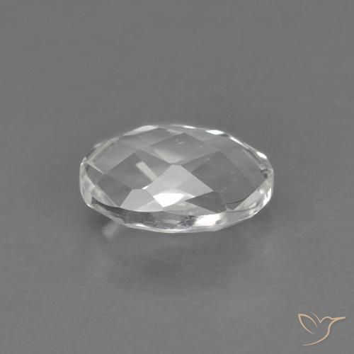 Topaz Gemstone in 6.2 x 4.2 mm Size for Sale, Topaz Stone in White Color