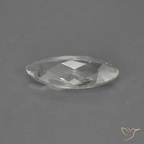Topaz Gemstone in 11.6 x 5.1 mm Size for Sale, Topaz Stone in Warm White Color