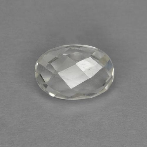 0,49 ct ovaler Topas aus Brasilien, Größe: 6,1 x 4,2mm, Reinheit: VVS-VS, Garantiert echter Edelstein, 1 Stück Topas in Warmweiß Farbe, Mohs-Härte von 8 Geeignet für den täglichen Gebrauch im Schmuck, Jahr des Pferdes-Edelstein, Photo A