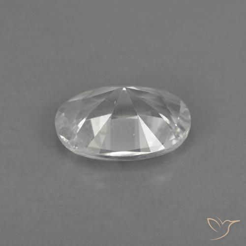 Topaz Gemstone in 7 x 5 mm (calibrated) Size for Sale, Topaz Stone in Warm White Color