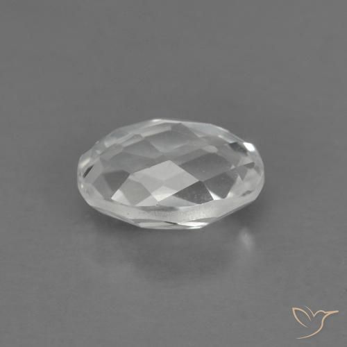 Topaz Gemstone in 6 x 4 mm (calibrated) Size for Sale, Topaz Stone in Warm White Color