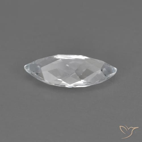 Topaz Gemstone in 11.8 x 5 mm Size for Sale, Topaz Stone in White Color