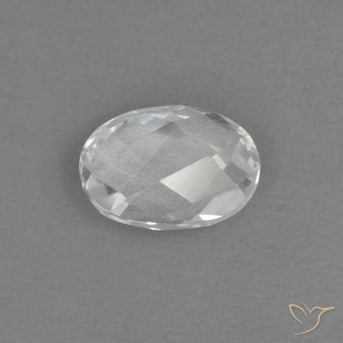 Topaz Gemstone in 6.1 x 4.2 mm Size for Sale, Topaz Stone in White Color