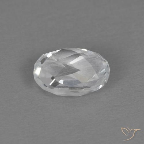 Topaz Gemstone in 6 x 4.2 mm Size for Sale, Topaz Stone in White Color