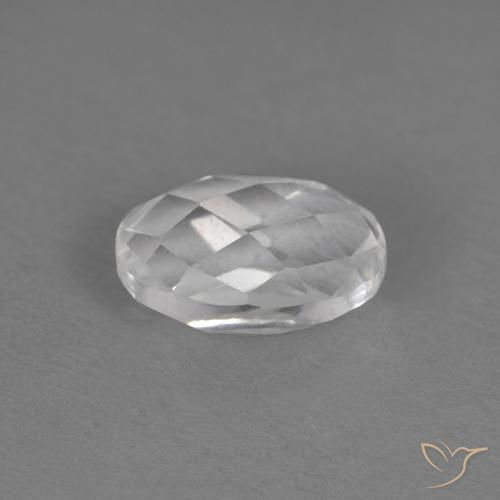 Topaz Gemstone in 6.1 x 4.2 mm Size for Sale, Topaz Stone in White Color