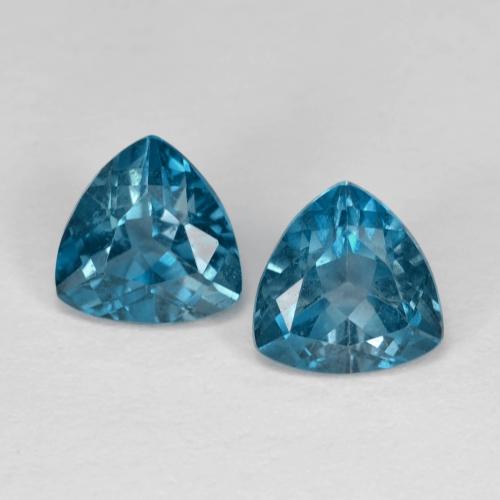 ONE 9x6 9mm x 6mm Pear Cut Natural Brazilian Sky Blue Topaz Gemstone Gem Stone ONE 9x6 9mm x 6mm Pear Cut Natural Brazilian Sky Blue Topaz Gemstone Gem Stone