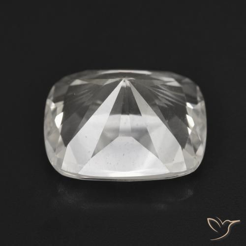 Topaz Gemstone in 12 x 10 mm (calibrated) Size for Sale, Topaz Stone in Warm White Color