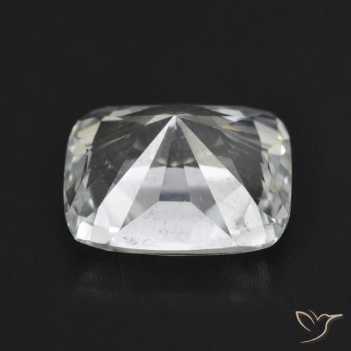 Topaz Gemstone in 12 x 10 mm (calibrated) Size for Sale, Topaz Stone in Warm White Color