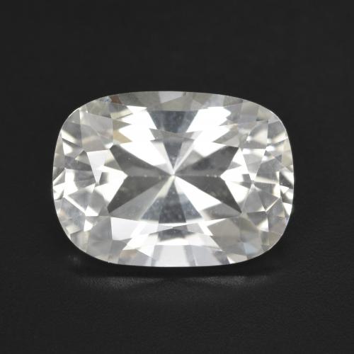 6.34ct Cushion Warm White Topaz from Brazil, Dimension 13.7 x 10mm, Natural untreated Gemstone, VVS Clarity, 1pc Cushion-cut Topaz, Mohs Hardness of 8 suitable for daily wear jewelry, Golden Stone, Photo A