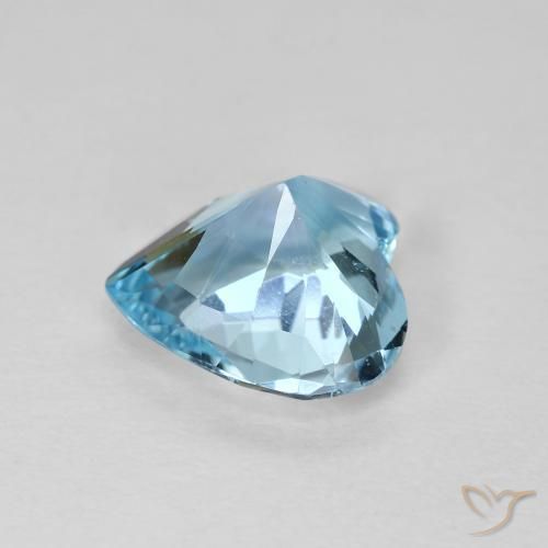 Topaz Gemstone in 9 x 9 mm (calibrated) Size for Sale, Topaz Stone in Sky Blue Color