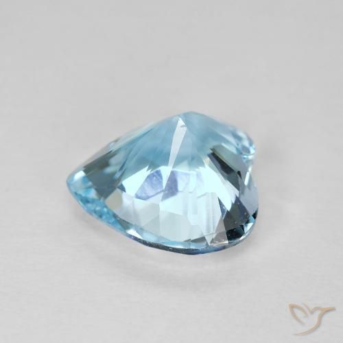 Topaz Gemstone in 9 x 9 mm (calibrated) Size for Sale, Topaz Stone in Sky Blue Color
