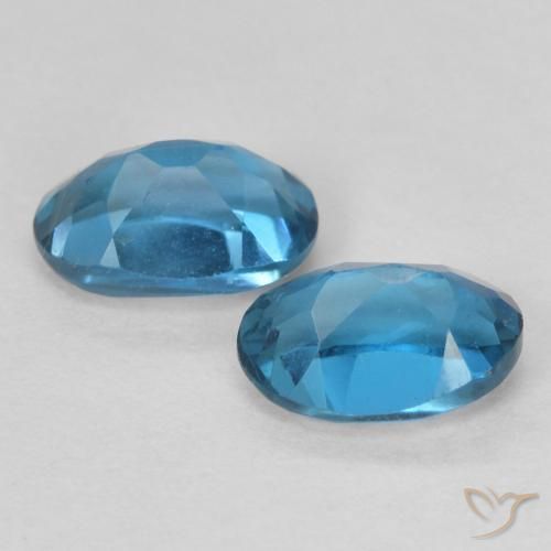 Topaz Gemstones in 6 x 4 mm (calibrated) Size for Sale, Topaz Stones in London Blue Color