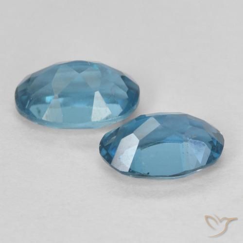 Topaz Gemstones in 6 x 4 mm (calibrated) Size for Sale, Topaz Stones in London Blue Color
