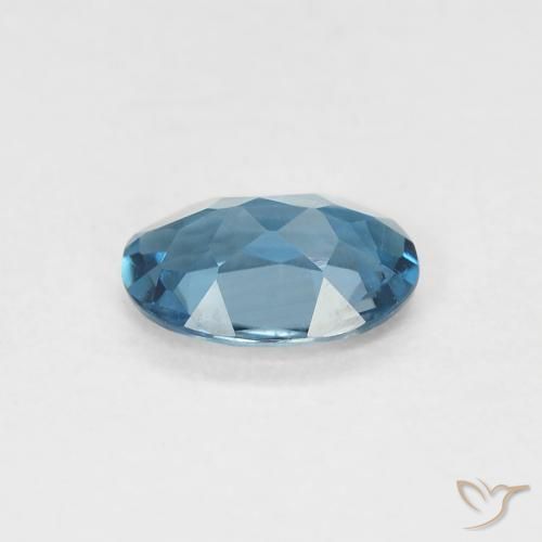 Topaz Gemstone in 6.7 x 4.8 mm Size for Sale, Topaz Stone in London Blue Color