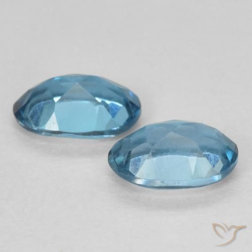 Topaz Gemstones in 6 x 4 mm (calibrated) Size for Sale, Topaz Stones in London Blue Color