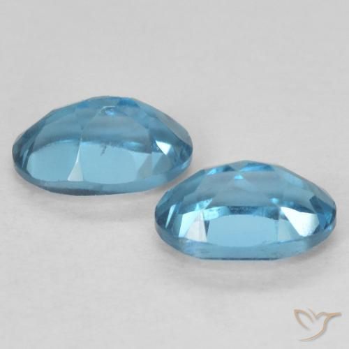 Topaz Gemstones in 6 x 4 mm (calibrated) Size for Sale, Topaz Stones in London Blue Color