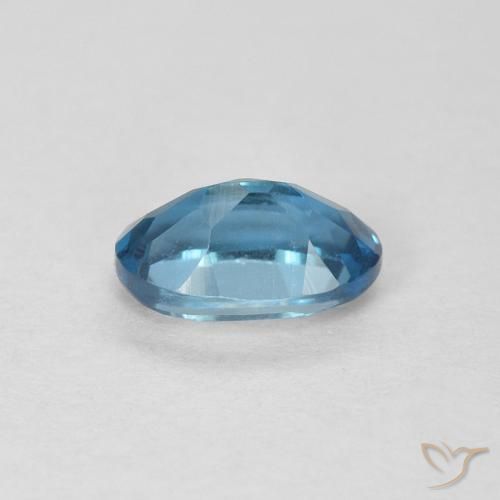 Topaz Gemstone in 6 x 4 mm (calibrated) Size for Sale, Topaz Stone in London Blue Color