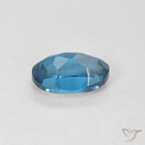 Topaz Gemstone in 6 x 4 mm (calibrated) Size for Sale, Topaz Stone in London Blue Color