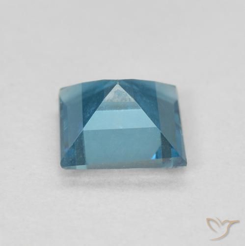 Topaz Gemstone in 5 x 5 mm (calibrated) Size for Sale, Topaz Stone in London Blue Color