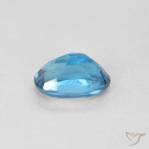 Topaz Gemstone in 6 x 4 mm (calibrated) Size for Sale, Topaz Stone in London Blue Color