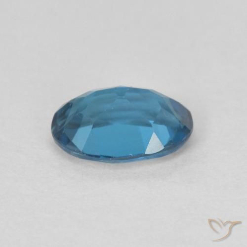 Topaz Gemstone in 7 x 5 mm (calibrated) Size for Sale, Topaz Stone in London Blue Color