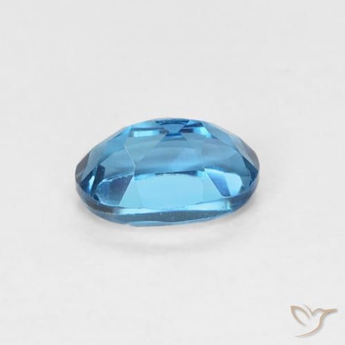 Topaz Gemstone in 6 x 4 mm (calibrated) Size for Sale, Topaz Stone in London Blue Color