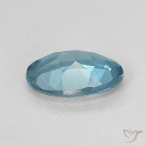 Topaz Gemstone in 6.8 x 4.7 mm Size for Sale, Topaz Stone in London Blue Color