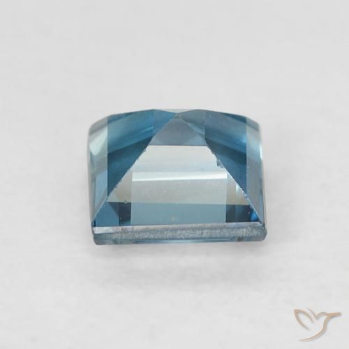 Topaz Gemstone in 4.8 x 4.7 mm Size for Sale, Topaz Stone in London Blue Color