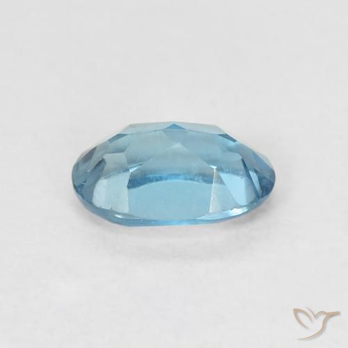 Topaz Gemstone in 6 x 4 mm (calibrated) Size for Sale, Topaz Stone in London Blue Color