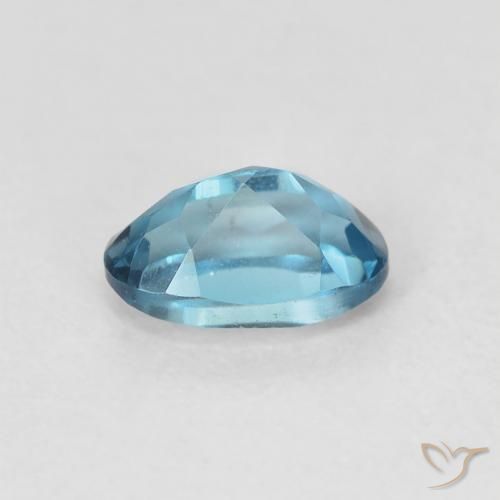 Topaz Gemstone in 6 x 4 mm (calibrated) Size for Sale, Topaz Stone in London Blue Color