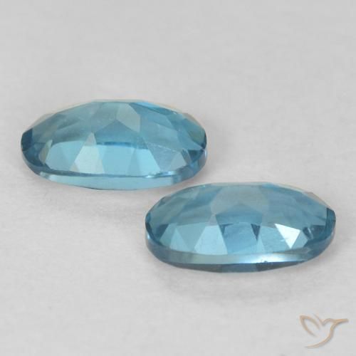 Topaz Gemstones in 5 x 3 mm (calibrated) Size for Sale, Topaz Stones in London Blue Color