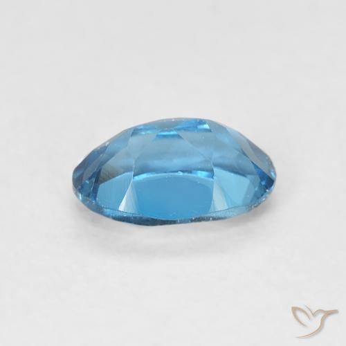 Topaz Gemstone in 6.1 x 4.2 mm Size for Sale, Topaz Stone in London Blue Color