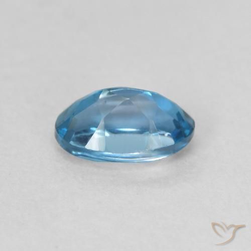 Topaz Gemstone in 6 x 4 mm (calibrated) Size for Sale, Topaz Stone in London Blue Color