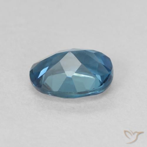 Topaz Gemstone in 6.2 x 5 mm Size for Sale, Topaz Stone in London Blue Color