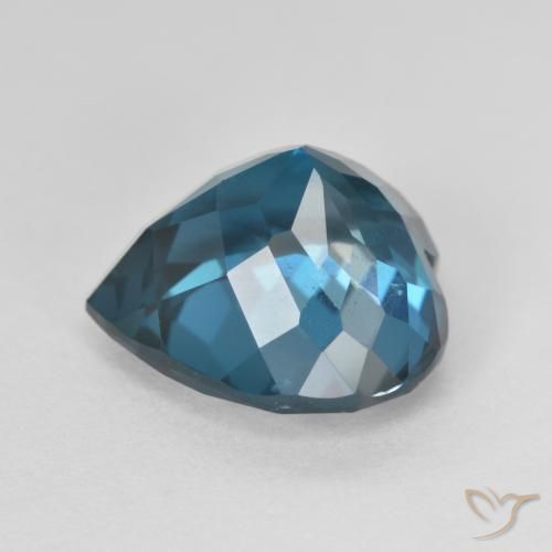 Topaz Gemstone in 11 x 11 mm (calibrated) Size for Sale, Topaz Stone in London Blue Color