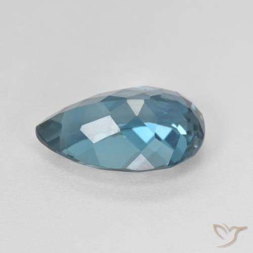 Topaz Gemstone in 13 x 9 mm (calibrated) Size for Sale, Topaz Stone in London Blue Color