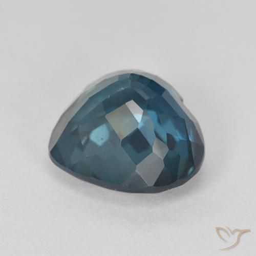 Topaz Gemstone in 10.6 x 10.4 mm Size for Sale, Topaz Stone in London Blue Color